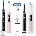 Oral-B iO 6 Adult Rotating toothbrush Black  Pink - imagine 2