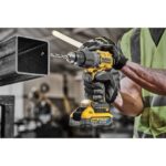 DEWALT WIERTARKO-WKRĘTARKA UDAROWA 18V 90Nm DCD805H2T 2x5 0Ah POWERSTACK - imagine 4