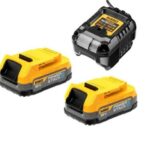 DEWALT AKUMULATOR 18V 1 7Ah POWERSTACK 2szt. + ŁADOWARKA DCB1102