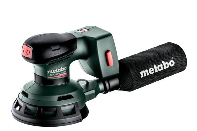 METABO. RANDOM ORBITAL SANDER SXA 18 LTX 125 BL CARCASS - imagine 3