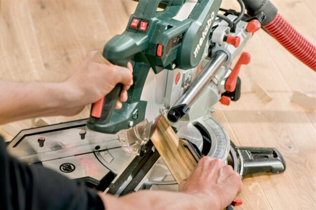 METABO Miter Saw KGSV 72 XACT SYM 216mm 305x72mm - imagine 5