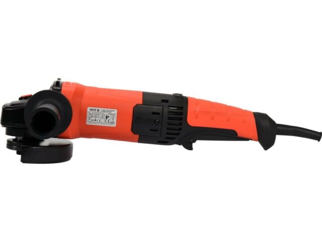 YATO ANGLE GRINDER 125mm 1400W SPEED CONTROL / REAR HANDLE - imagine 2