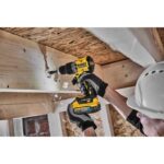 DEWALT WIERTARKO-WKRĘTARKA UDAROWA 18V 90Nm DCD805H2T 2x5 0Ah POWERSTACK - imagine 6