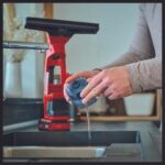 Einhell BRILLIANTO electric window cleaner 0.3 L Black  Red - imagine 6