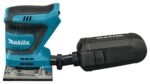 Makita DBO484Z portable sander Random orbital sander 14000 OPM Black  Blue - imagine 3