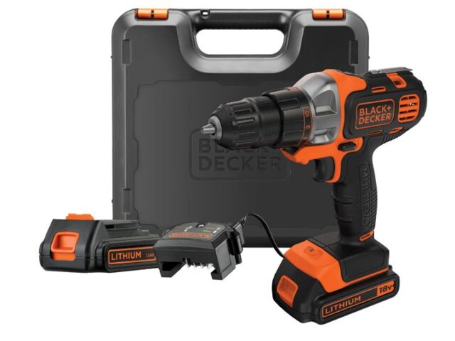 Black & Decker MT218KB drill 800 RPM Black Orange 1.46 kg - imagine 6