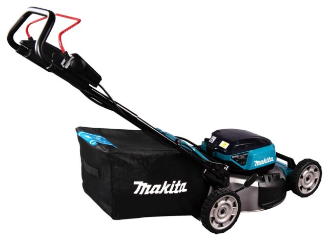 MAKITA LAWN MOWER 2x18V 53cm WITHOUT BATTERIES AND CHARGER DLM530Z - imagine 5