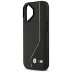 Case BMW M Carbon Line & Logo MagSafe for iPhone 17 yellow - imagine 6