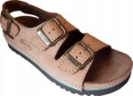 Comfortable Scholl AIR BAG BACK STRAP BRONZE sandals 39 - imagine 5
