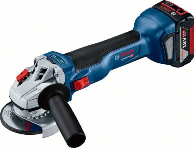 ANGLE GRINDER FI 125 18V-LI 2X5.0AH GWS BOSCH - imagine 8