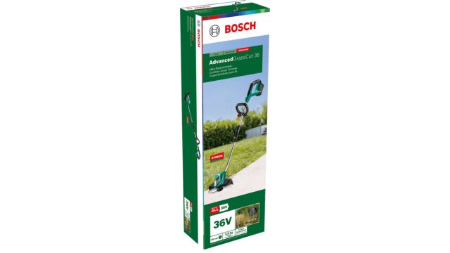 Bosch AdvancedGrassCut 36 30 cm Battery Black  Green - imagine 4