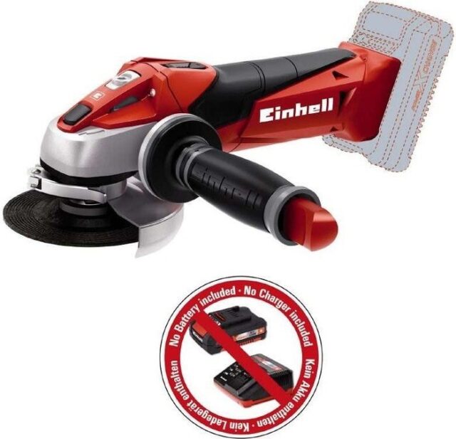 Einhell TE-AG 18/115 Li-Solo angle grinder 11.5 cm 8500 RPM 1.21 kg - imagine 3