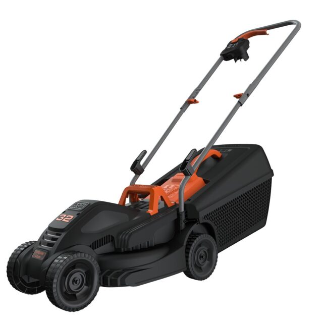 Black & Decker BEMW351-QS lawn mower Walk behind lawn mower Black  Orange - imagine 3