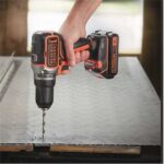 Black & Decker BL186N 1650 RPM Keyless Black  Orange - imagine 3