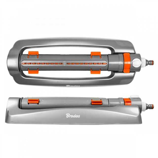 Oscillating sprinkler with adj. width  metal - imagine 3