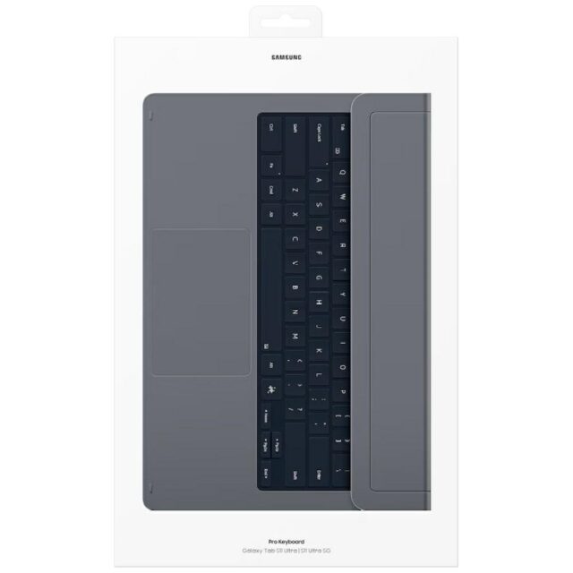 Etui Samsung Book Cover Keyboard Slim do  Galaxy Tab S11U szary - imagine 9