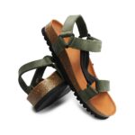 FOOTWEAR HEAVEN AD MED MF230091011 SIZE 45 COLOUR OLIVE - imagine 3