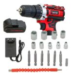 VERTEX WKRĘTARKA 21V /2x1 5Ah WALIZKA