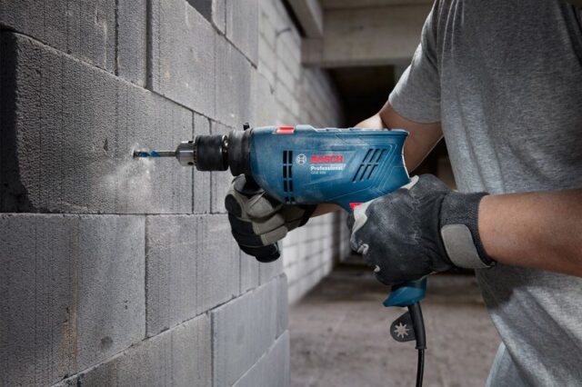 BOSCH HAMMER DRILL GSB 600 - imagine 6