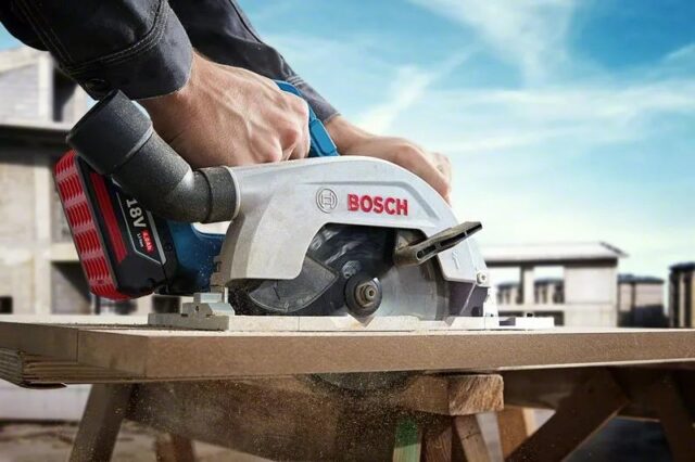 Bosch GKS 185-LI 16.5 cm Black  Blue  Grey 5000 RPM - imagine 9