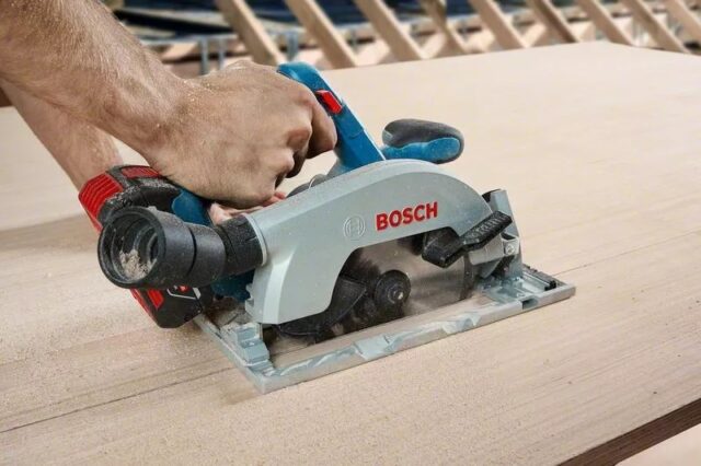Bosch GKS 185-LI 16.5 cm Black  Blue  Grey 5000 RPM - imagine 8