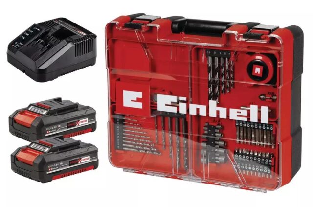 EINHELL DRILL/DRIVER TE-CD 18/40 Li +64 2x2Ah | Einhell - imagine 2