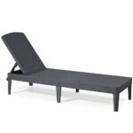 KETER POLY RATTAN LOUNGER JAIPUR GRAPHITE