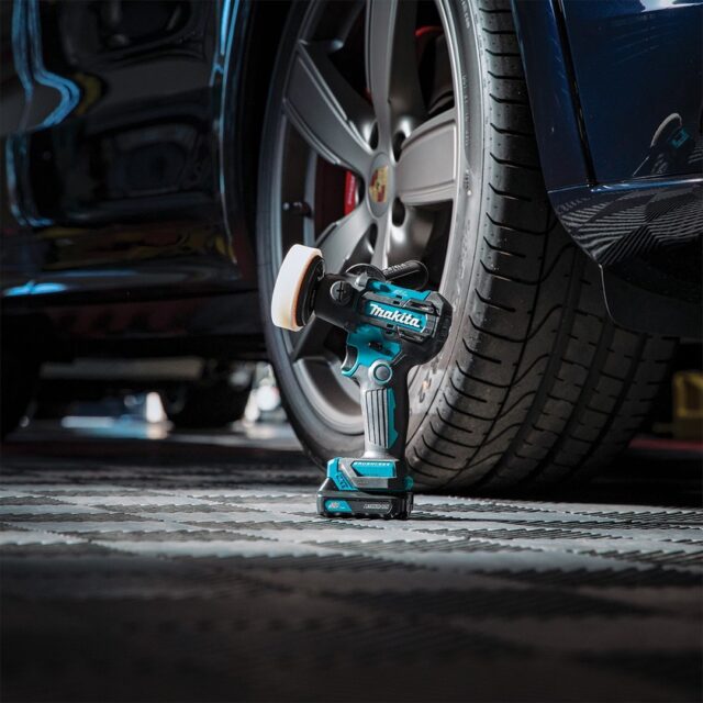 Makita PV301DZ portable sander 9500 RPM Black  Green - imagine 5