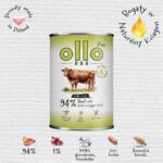 Ollo Plus Kolagen Wołowina 400g puszka dla psa - imagine 2