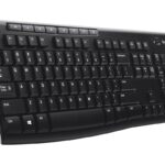 Logitech K270 keyboard RF Wireless QWERTY Black