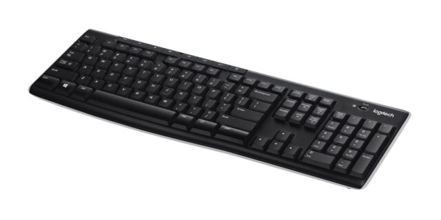 Logitech K270 keyboard RF Wireless QWERTY Black - imagine 5