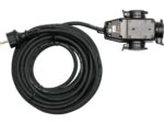 Yato YT-81162 power extension 20 m 3 AC outlet(s) Indoor/outdoor Black