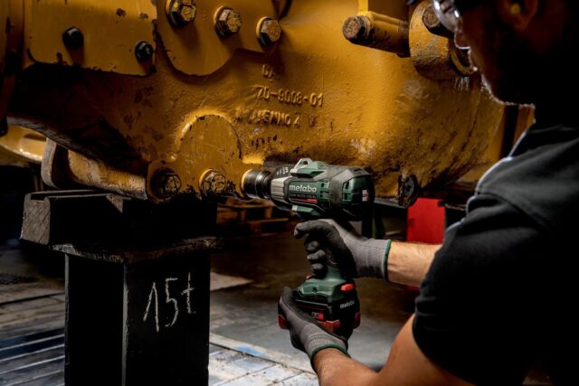 Metabo. Impact wrench SSW 18 LTX 1750 BL 2x5.5Ah 1 - imagine 2