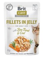 BRIT Care Fillets in Jelly Flavour Box- wet cat food - 12 x 85g - imagine 4