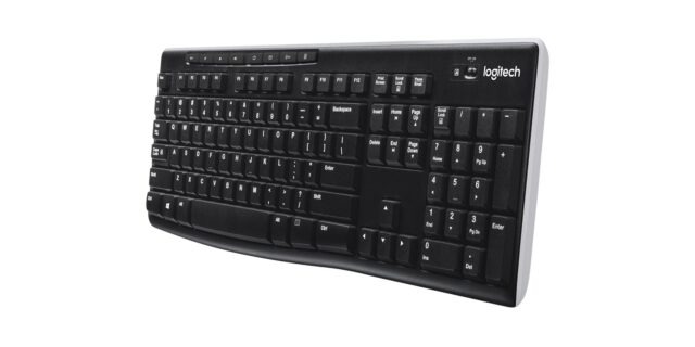 Logitech K270 keyboard RF Wireless QWERTY Black - imagine 2