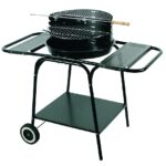 MASTER ROUND MOVABLE GRILL WITH TWO SHELVES MG906