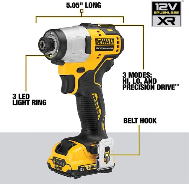 DeWALT DCF801D2-QW power screwdriver/impact driver - imagine 2