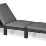 KETER Daytona Deluxe Graphite Sun Lounger
