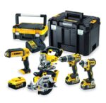 DEWALT ZESTAW COMBO 18V DCK551P3T (DCD796+DCF887+DCS39+DCS331+DCL050) 3x5 0Ah TSTAK