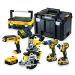 DEWALT ZESTAW COMBO 18V DCK551P3T (DCD796+DCF887+DCS39+DCS331+DCL050) 3x5 0Ah TSTAK