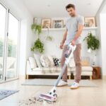 Black & Decker BHFEA515J stick vacuum/electric broom Battery Dry Cyclonic Bagless 0.5 L Orange  White 1.5 Ah