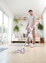 Black & Decker BHFEA515J stick vacuum/electric broom Battery Dry Cyclonic Bagless 0.5 L Orange  White 1.5 Ah