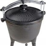 MASTER GRILL CAST IRON HUNTING CAULDRON MG629