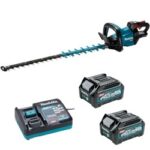 Makita UH005GD201 40V XGT 750 mm cordless hedge trimmer