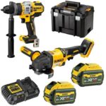 DEWALT. 18V DCK2016T2T COMBO KIT (DCD999 + DCG418) 2x6.0Ah