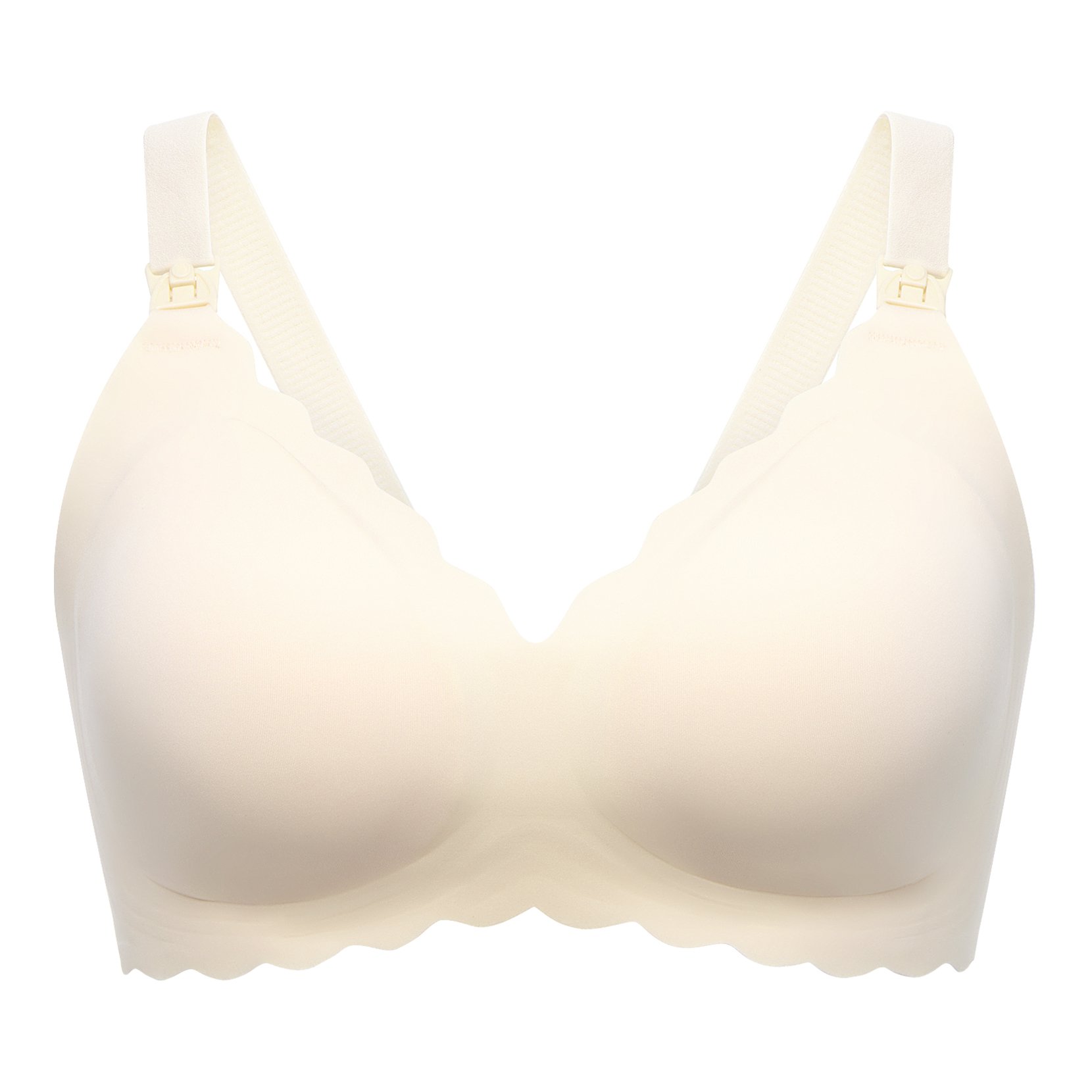 cps-015d62da8c2f6991a829beeea77d7232-2026-05-14-23-38-04 MOMCOZY YN46 SEAMLESS SUPPORT FLORAL NURSING BRA CREAM XL - imagine 1