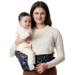 MOMCOZY HIP SEAT BABY CARRIER STARRY SKY MEDIUM