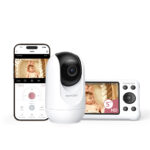 MOMCOZY BM04 SMART WIFI VIDEO BABY MONITOR - imagine 2