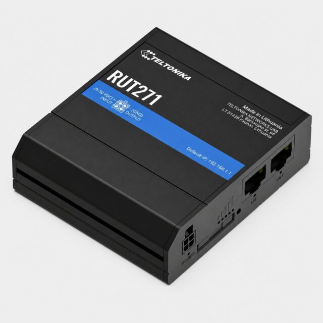 TELTONIKA RUT271 REDCAP 5G ROUTER - imagine 3