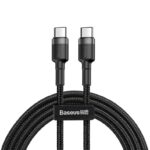 Cable USB-C PD Baseus Cafule PD 2.0 QC 3.0 60W 1m (black and gray)